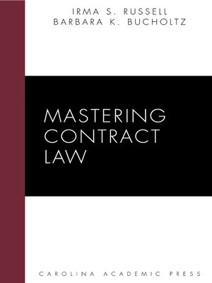 cover image of Mastering Contract Law